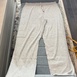 SKIMS Gray Straight Leg Pants(sold out online)